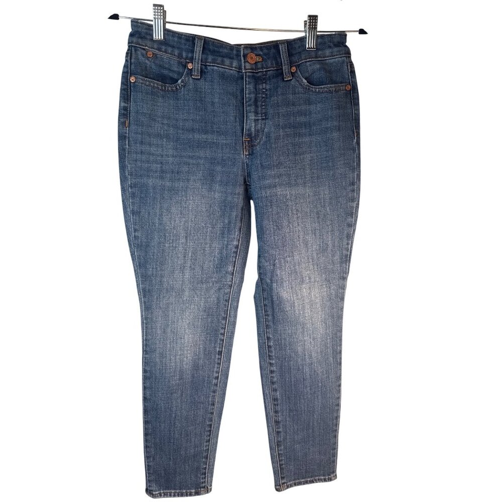 Talbots Size Small Jeans Straight Leg Denim Blue Cotton - Picture 2 of 13